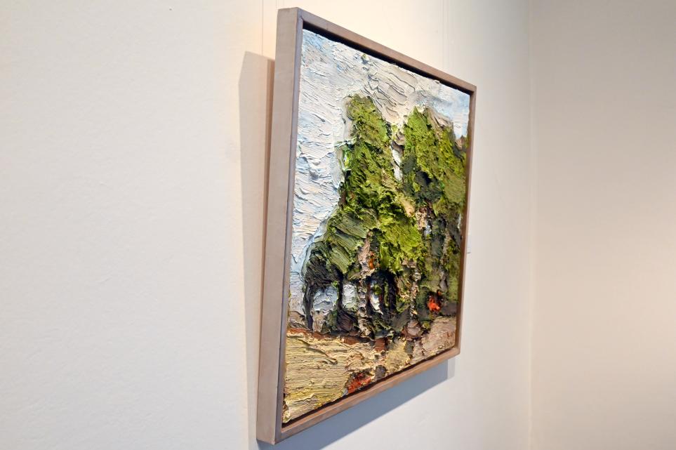 Klaus Fußmann (1967–2004), Bäume auf Quisnis, Schleswig, Landesmuseum für Kunst und Kulturgeschichte, Galerie der Klassischen Moderne, 2004, Bild 2/3