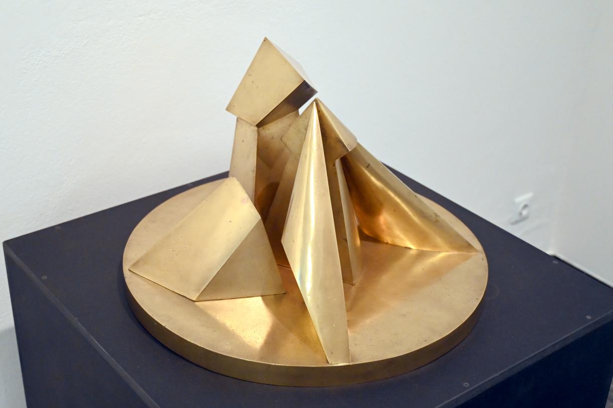 Manfred Sihle-Wissel (1975–2011), Leuchtturm, Schleswig, Landesmuseum für Kunst und Kulturgeschichte, Galerie der Klassischen Moderne, 1975, Bild 2/3