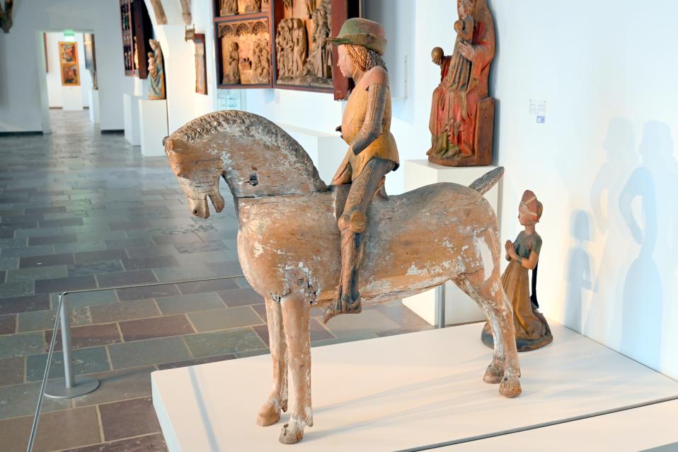 St. Georgsgruppe, Nordhackstedt, St.-Jürgen-Kirche, jetzt Schleswig, Landesmuseum für Kunst und Kulturgeschichte, Saal 1, um 1440, Bild 3/5