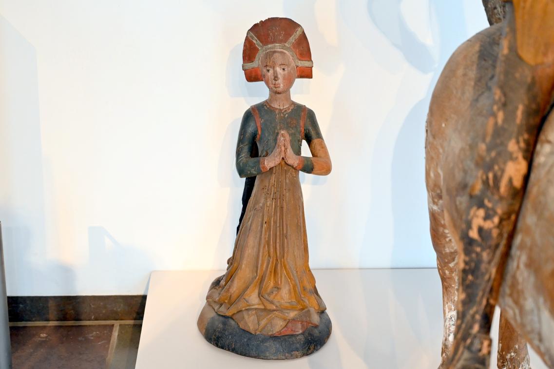 St. Georgsgruppe, Nordhackstedt, St.-Jürgen-Kirche, jetzt Schleswig, Landesmuseum für Kunst und Kulturgeschichte, Saal 1, um 1440, Bild 4/5