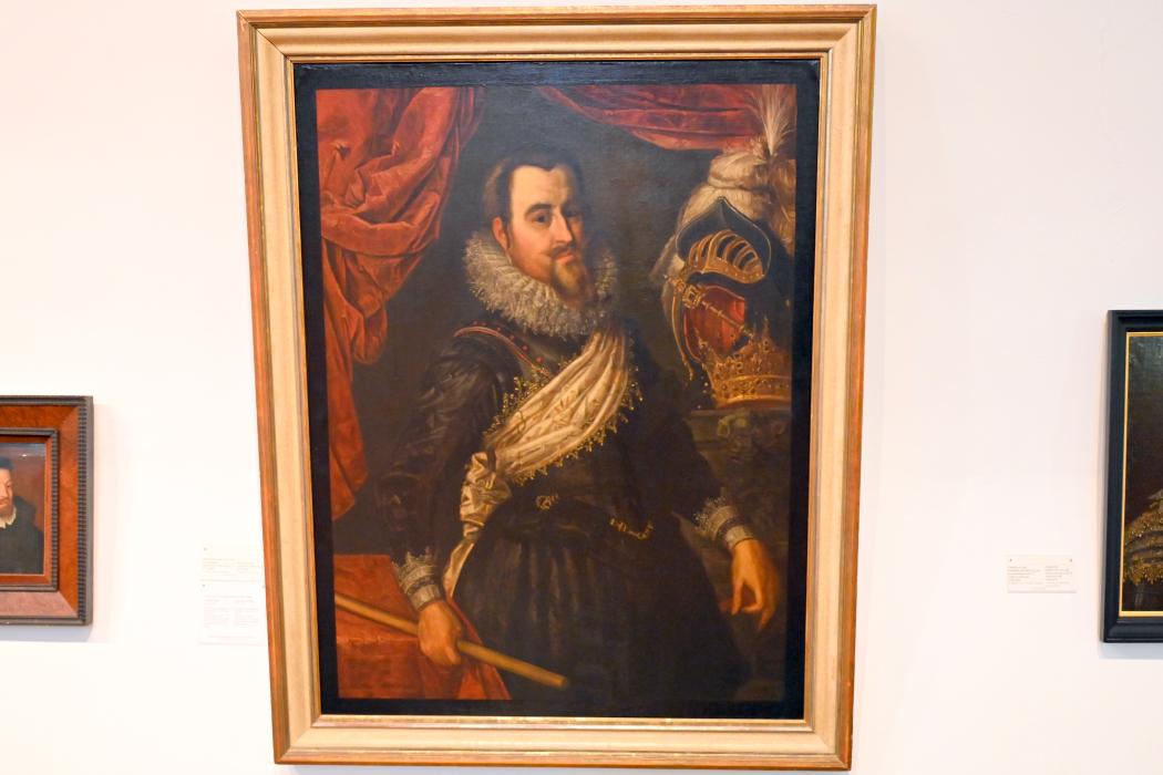 Pieter Isaacsz (1620), Portrait König Christian IV von Dänemark (1577-1648), Schleswig, Landesmuseum für Kunst und Kulturgeschichte, Saal 12, um 1620