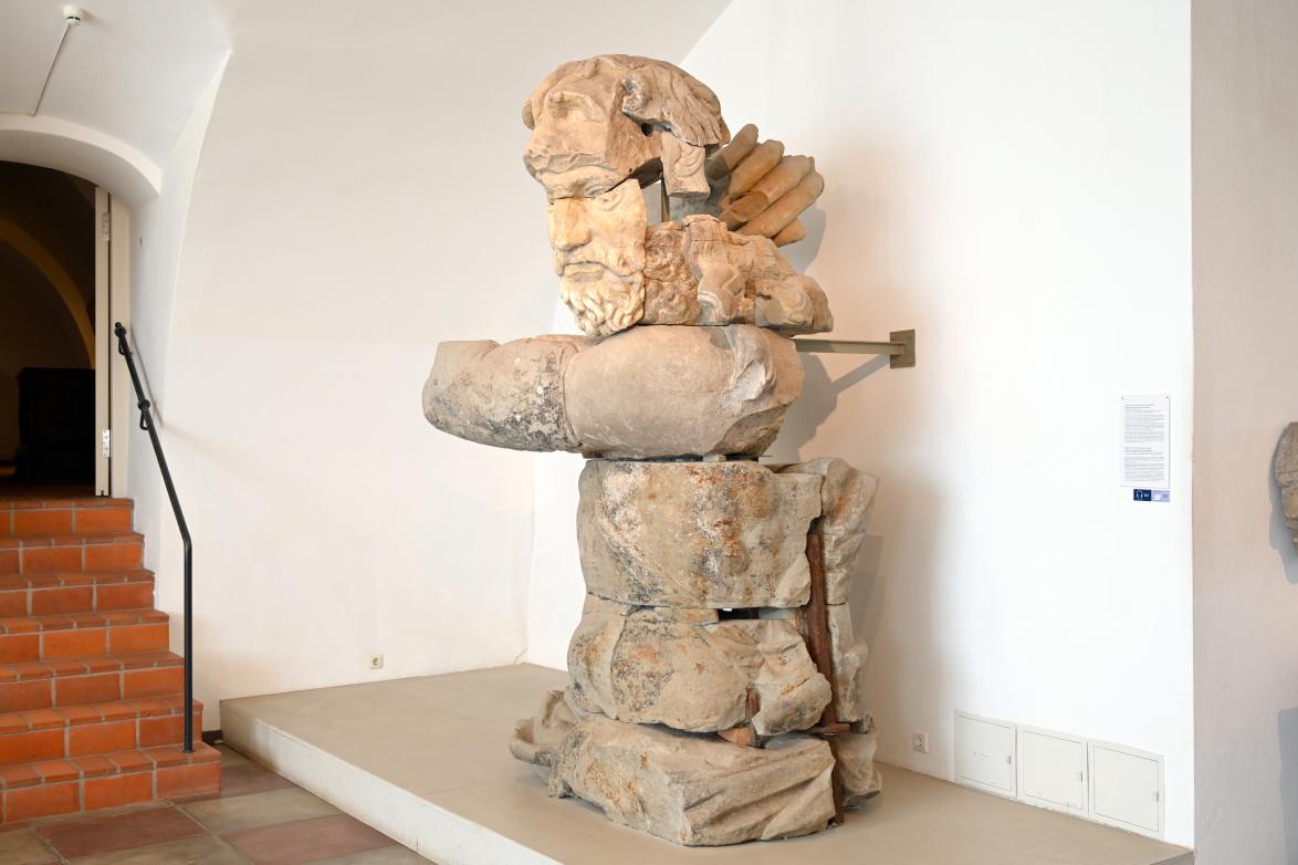 Cornelis van Mander (1640–1657), Herkules im Kampf mit der Lernäischen Hydra, Schleswig, Schloss Gottorf, jetzt Schleswig, Landesmuseum für Kunst und Kulturgeschichte, Saal 14, um 1640, Bild 2/4