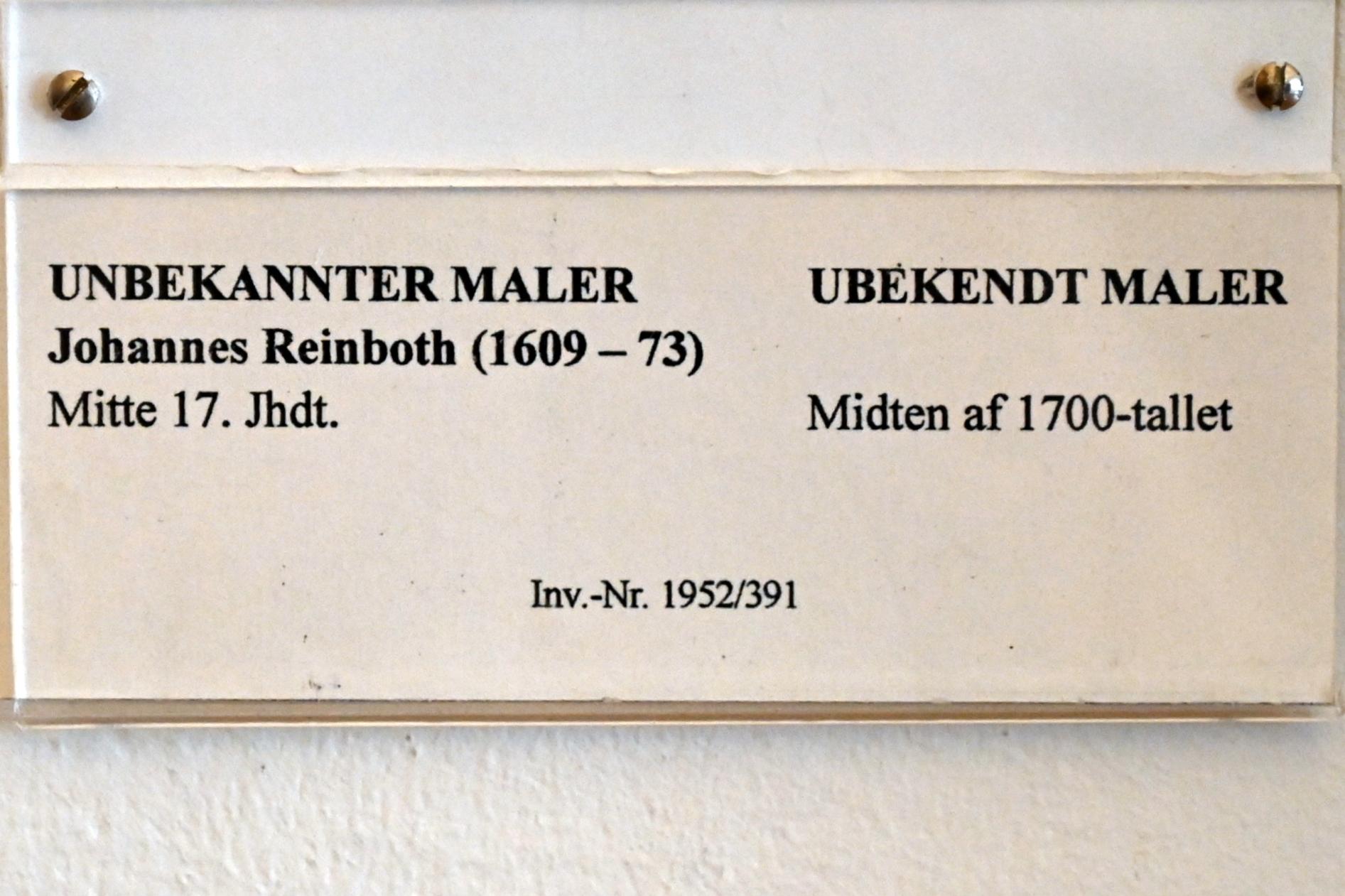 Johannes Reinboth (1609-1673), Schleswig, Landesmuseum für Kunst und Kulturgeschichte, Saal 18, Mitte 17. Jhd., Bild 2/2