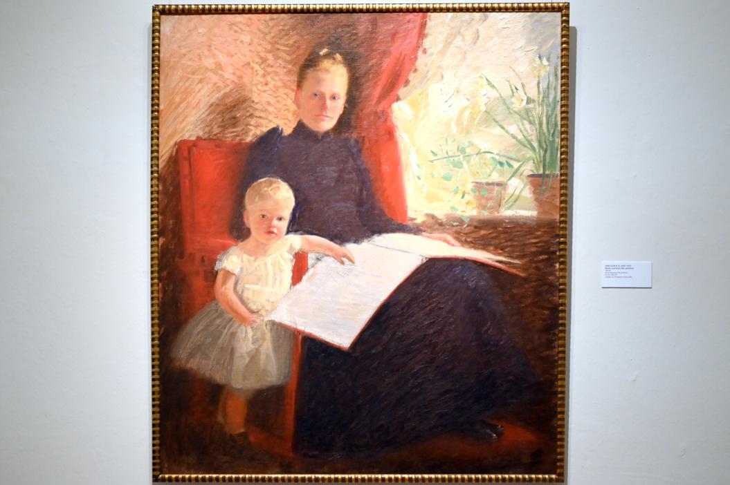Hans Olde (1882–1906): Mutter und Kind, 1892–1893