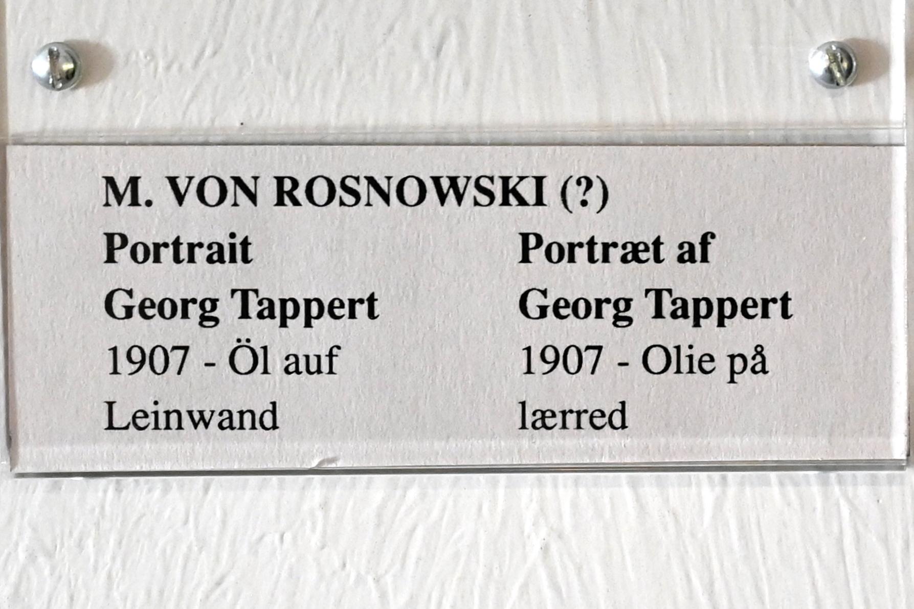 Portrait Georg Tappert, Schleswig, Landesmuseum für Kunst und Kulturgeschichte, Jugendstil, 1907, Bild 2/2