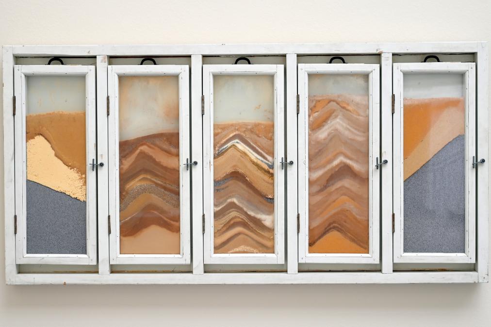 Dieter Roth (1965–1993), Gewürzfenster, Kiel, Kunsthalle, Natur als Material, 1973
