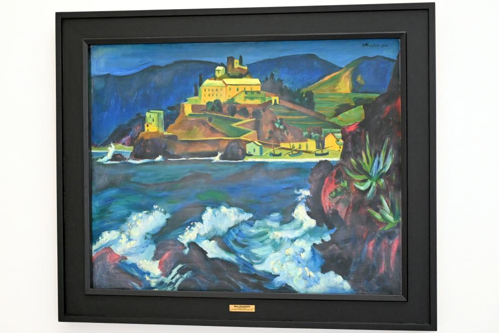 Max Pechstein (1895–1953), Convent von Monterosso al mare, Kiel, Kunsthalle, Doppelseitige Gemälde, 1924