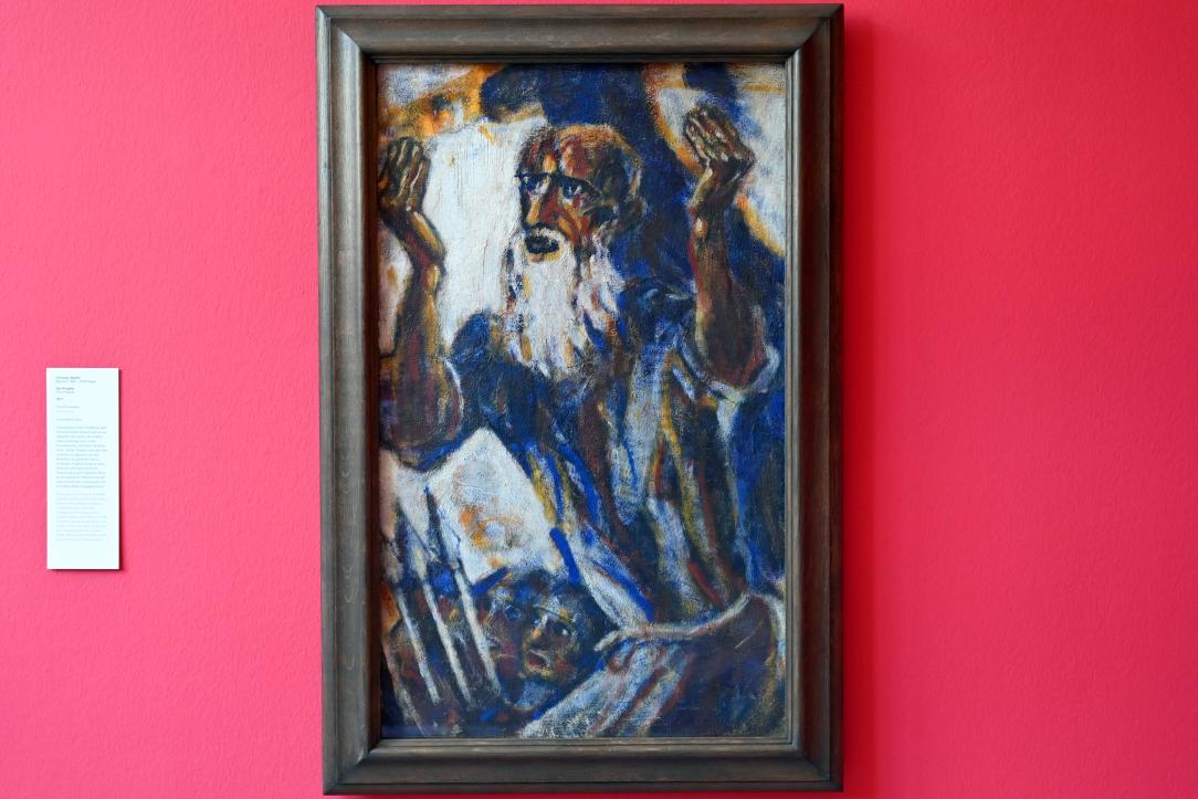 Christian Rohlfs (1874–1930), Der Prophet, Kiel, Kunsthalle, Die menschliche Figur, 1917