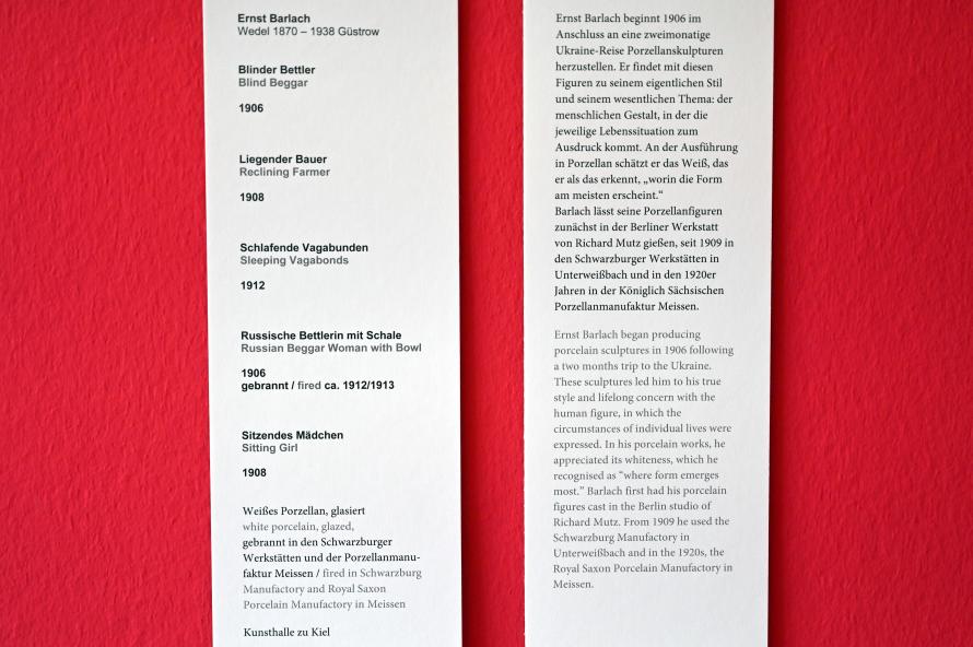 Ernst Barlach (1906–1936), Sitzendes Mädchen, Kiel, Kunsthalle, Die menschliche Figur, 1908, Bild 2/2