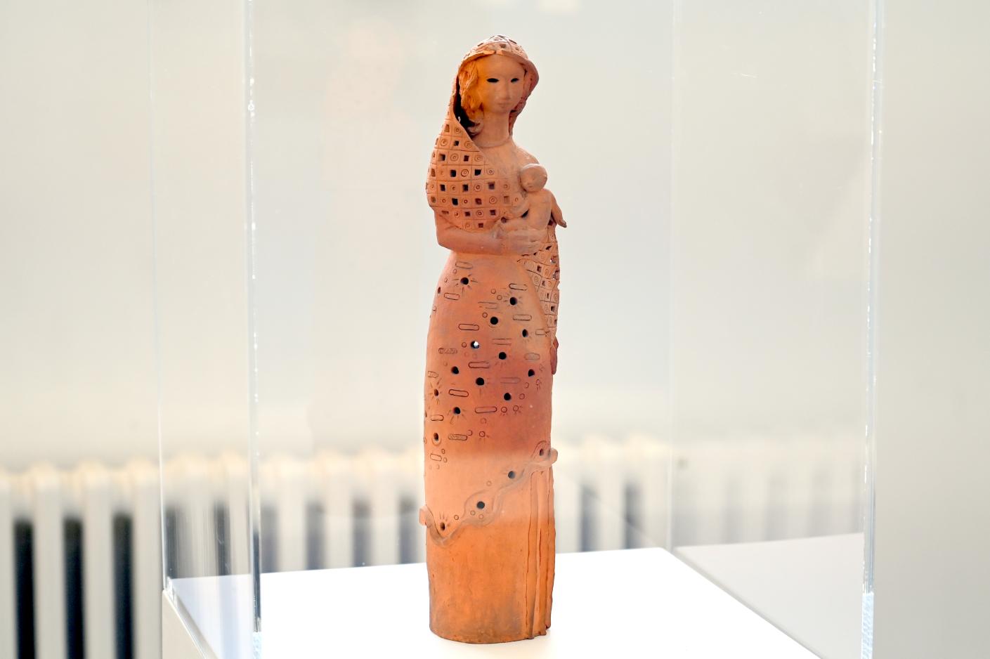 Gertrud Wiebke Schröder (1932), Weibliche Figur mit Kind, Kiel, Kunsthalle, Künstlerinnen um 1900, 1932, Bild 2/4