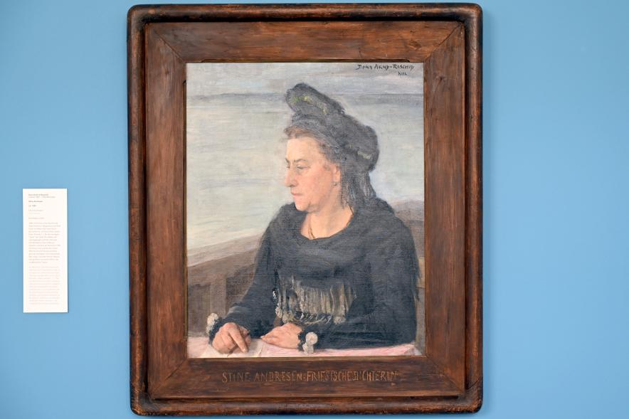 Dorothea Arnd al Raschid (1901), Stine Andresen, Kiel, Kunsthalle, Künstlerinnen um 1900, um 1901