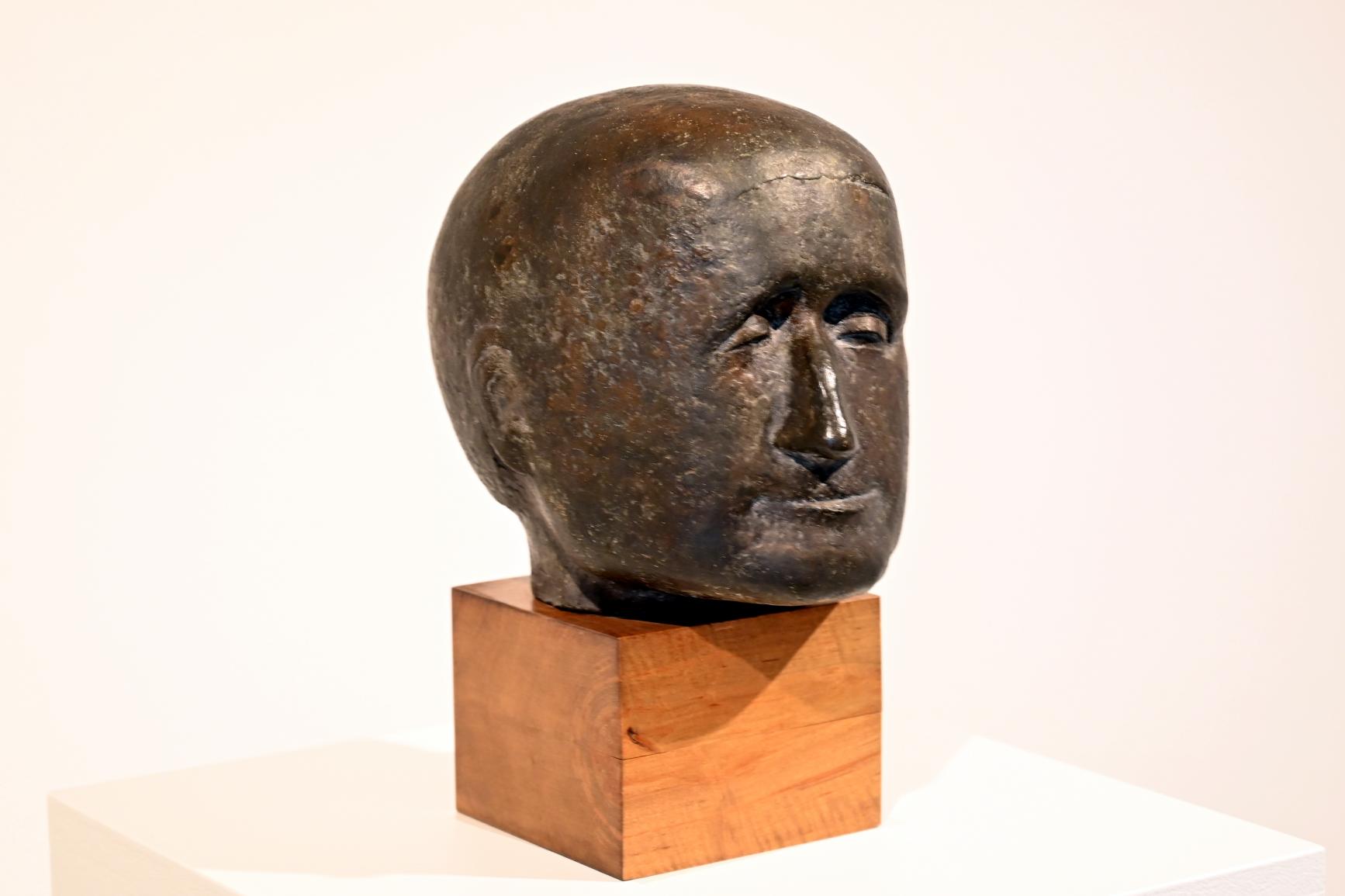 Gustav Seitz (1959–1964), Bertolt Brecht, Kiel, Kunsthalle, ÜberLeben Eingang, 1959, Bild 2/4