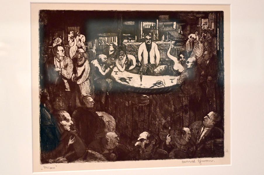 Heinrich Ehmsen (1919–1936), Mixer, Kiel, Kunsthalle, ÜberLeben 1, 1925