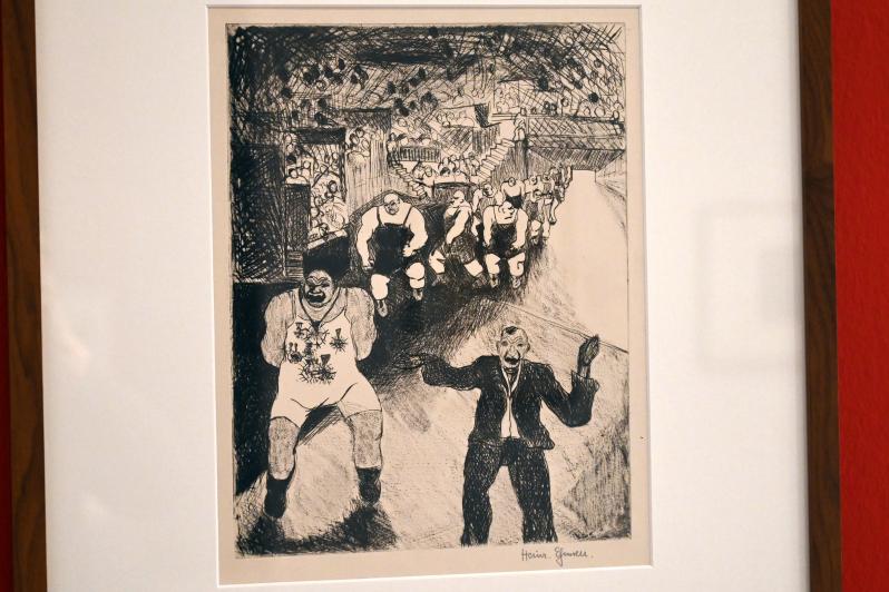 Heinrich Ehmsen (1919–1936), Meister von Europa I, Kiel, Kunsthalle, ÜberLeben 1, 1925