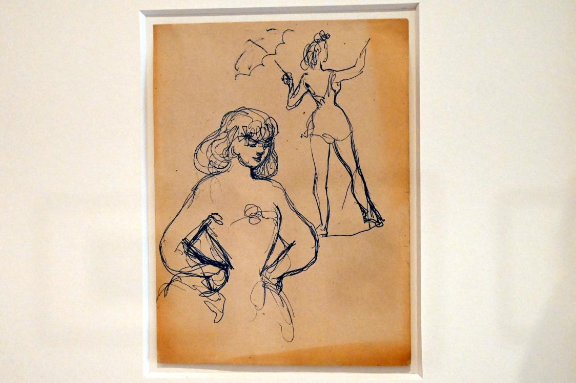 Hella Guth (1933), Zwei Tänzerinnen, Kiel, Kunsthalle, ÜberLeben 1, Undatiert