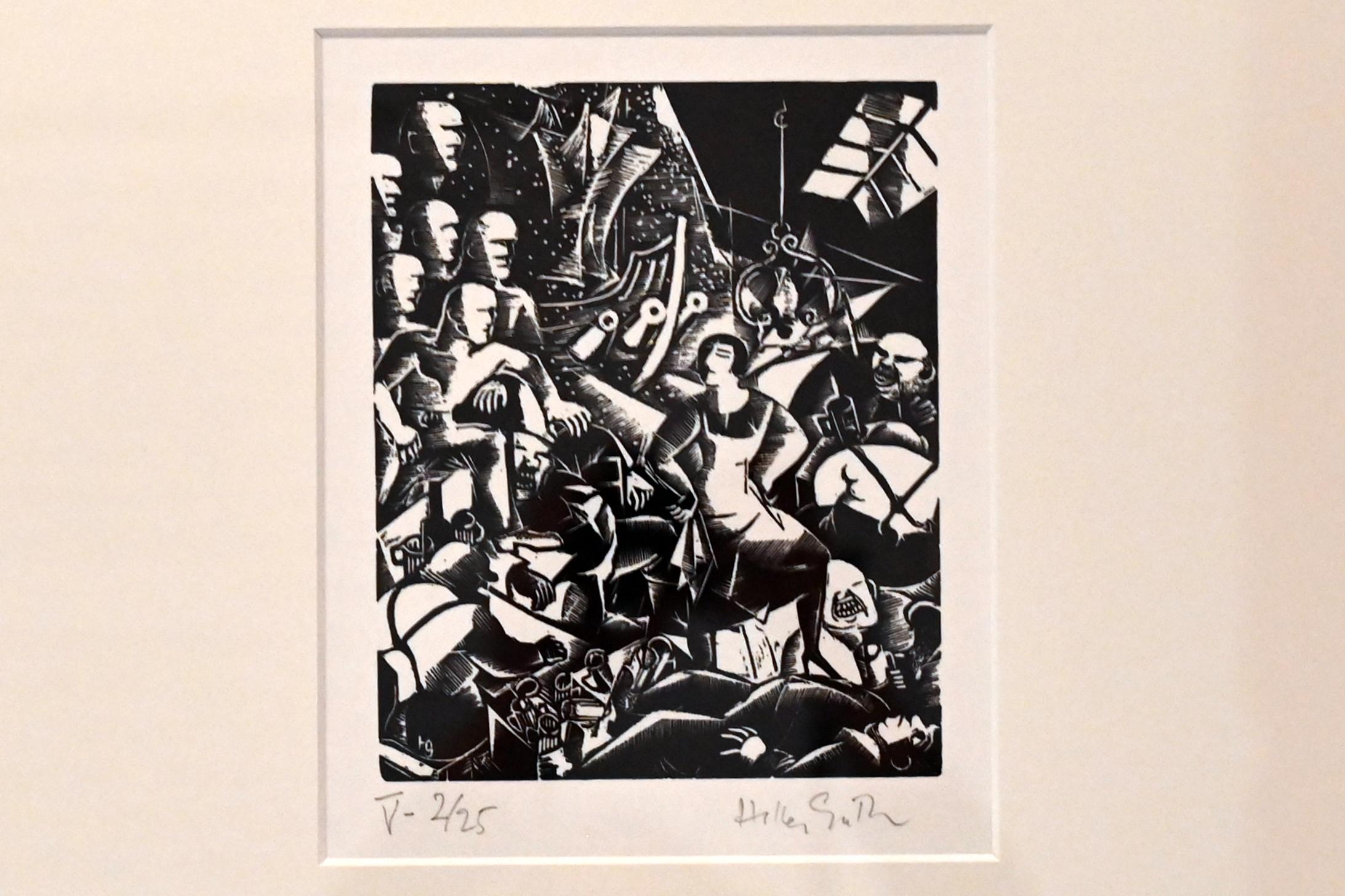 Hella Guth (1933), Seeräuber Jenny, Kiel, Kunsthalle, ÜberLeben 3, 1933