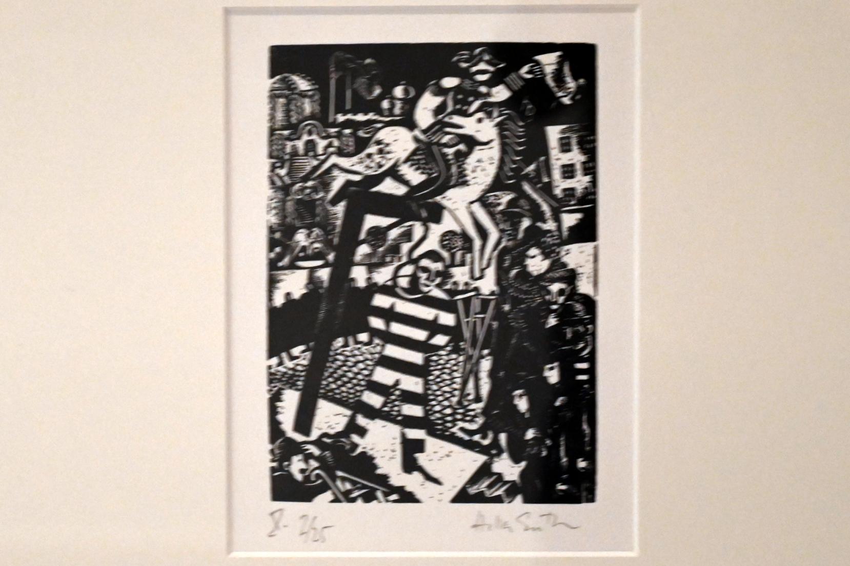 Hella Guth (1933), Der reitende Bote des Königs, Kiel, Kunsthalle, ÜberLeben 3, 1933