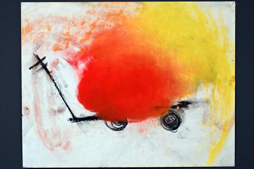 Miriam Cahn (1990–2016), liste der lebensgegenstände, Kiel, Kunsthalle, Galerie 2, 1994, Bild 3/6