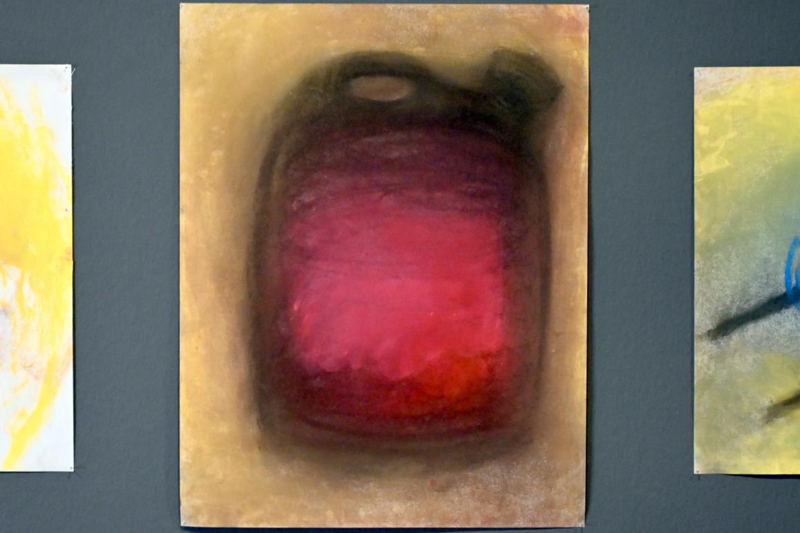 Miriam Cahn (1990–2016), liste der lebensgegenstände, Kiel, Kunsthalle, Galerie 2, 1994, Bild 4/6