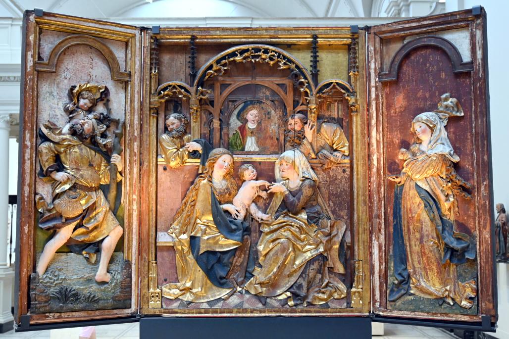 Boppard Altar, Boppard, ehem. Karmeliterkloster, jetzt London, Victoria and Albert Museum, 0. Etage, Mittelalter und Renaissance, um 1500–1510