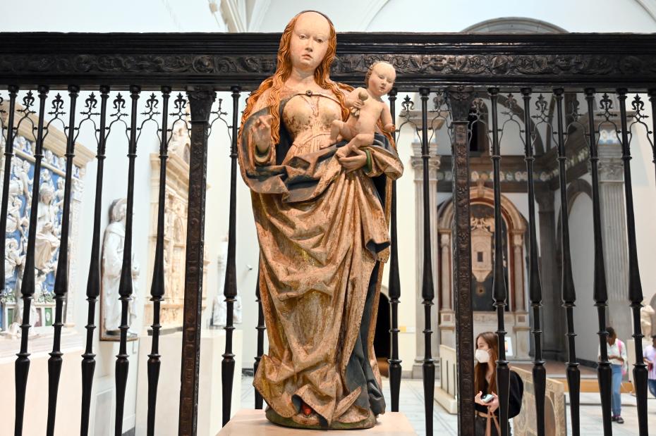 Maria mit Kind, London, Victoria and Albert Museum, 0. Etage, Mittelalter und Renaissance, um 1480