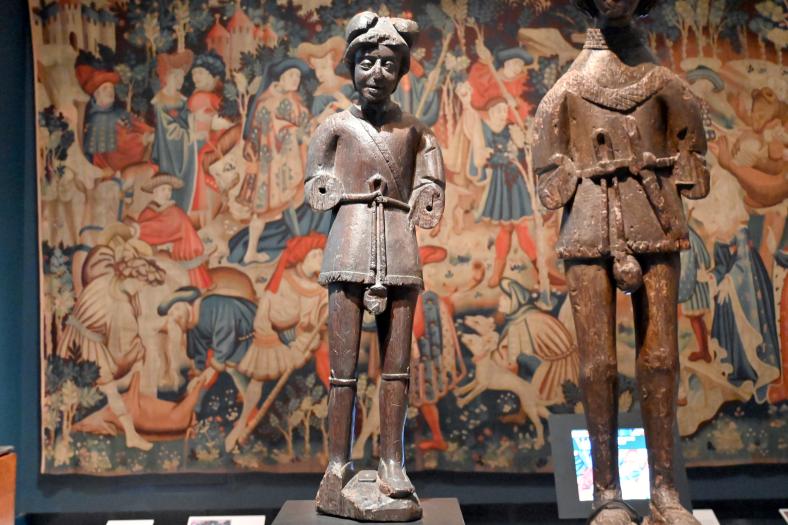 Drei Standfiguren, London, Victoria and Albert Museum, -1. Etage, Mittelalter und Renaissance, um 1500–1525, Bild 4/5