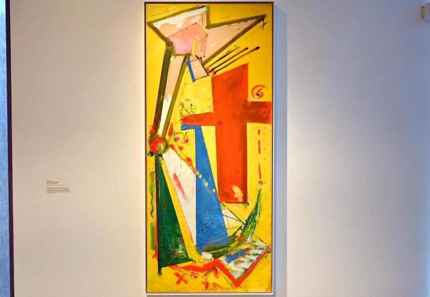 Hans Hofmann (1939–1965), Study for Mosaic Cross, Neumarkt in der Oberpfalz, Museum Lothar Fischer, Ausstellung "Hans Hofmann. Chimbote 1950 - Farben für die neue Stadt" vom 23.10.2022-29.01.2023, 1950