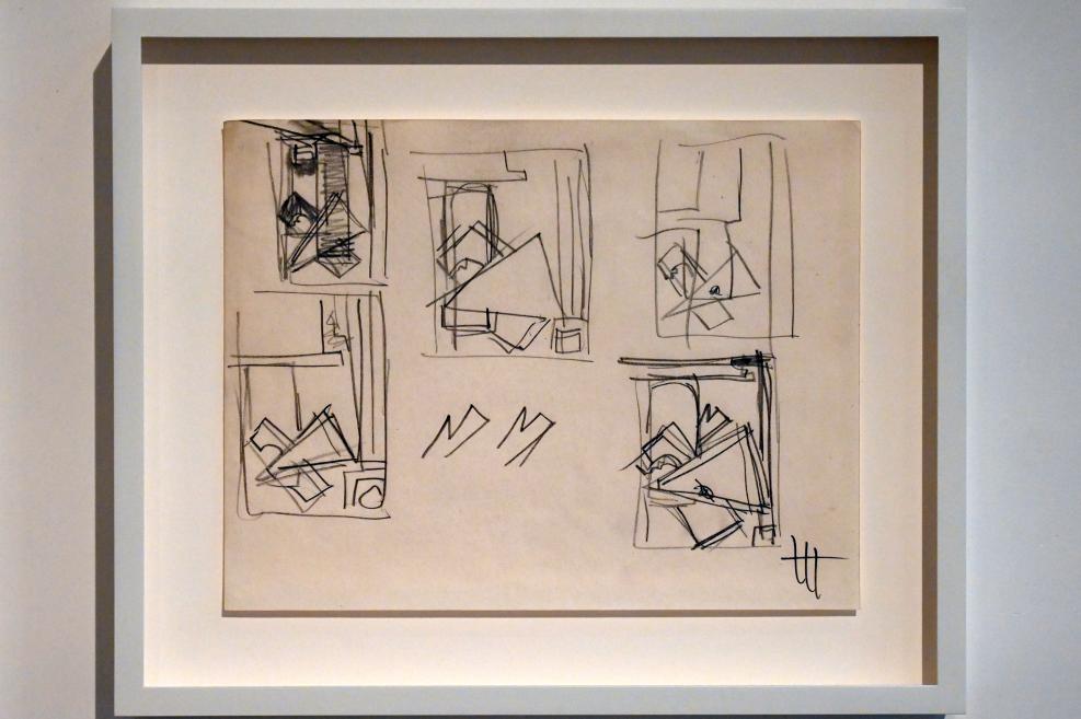 Hans Hofmann (1939–1965), Untitled - Chimbote, Neumarkt in der Oberpfalz, Museum Lothar Fischer, Ausstellung "Hans Hofmann. Chimbote 1950 - Farben für die neue Stadt" vom 23.10.2022-29.01.2023, um 1950