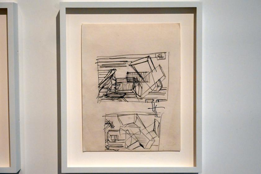 Hans Hofmann (1939–1965), Study Chimbote Series, Neumarkt in der Oberpfalz, Museum Lothar Fischer, Ausstellung "Hans Hofmann. Chimbote 1950 - Farben für die neue Stadt" vom 23.10.2022-29.01.2023, 1950