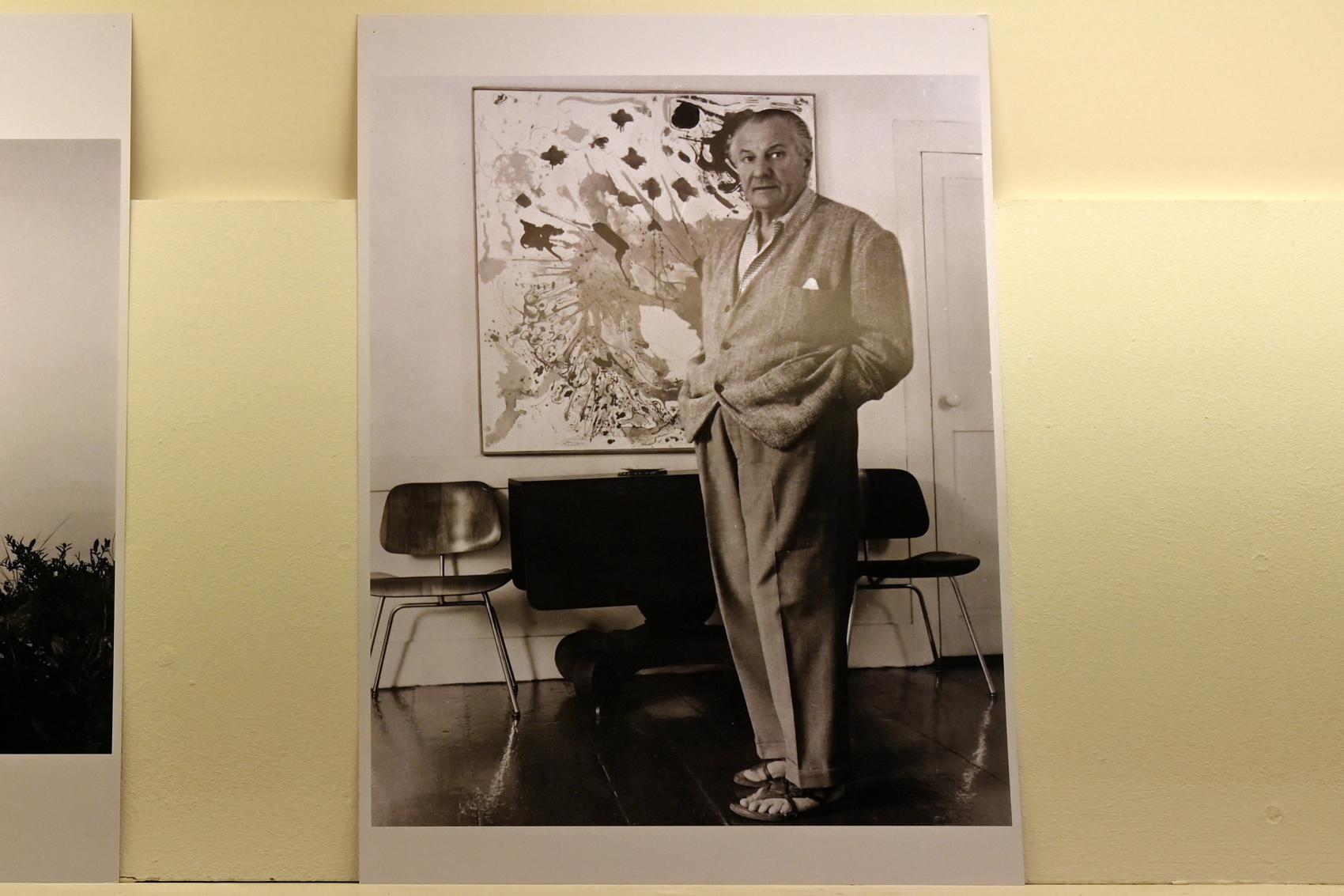 Im Atelier, Neumarkt in der Oberpfalz, Museum Lothar Fischer, Ausstellung "Hans Hofmann. Chimbote 1950 - Farben für die neue Stadt" vom 23.10.2022-29.01.2023, Undatiert