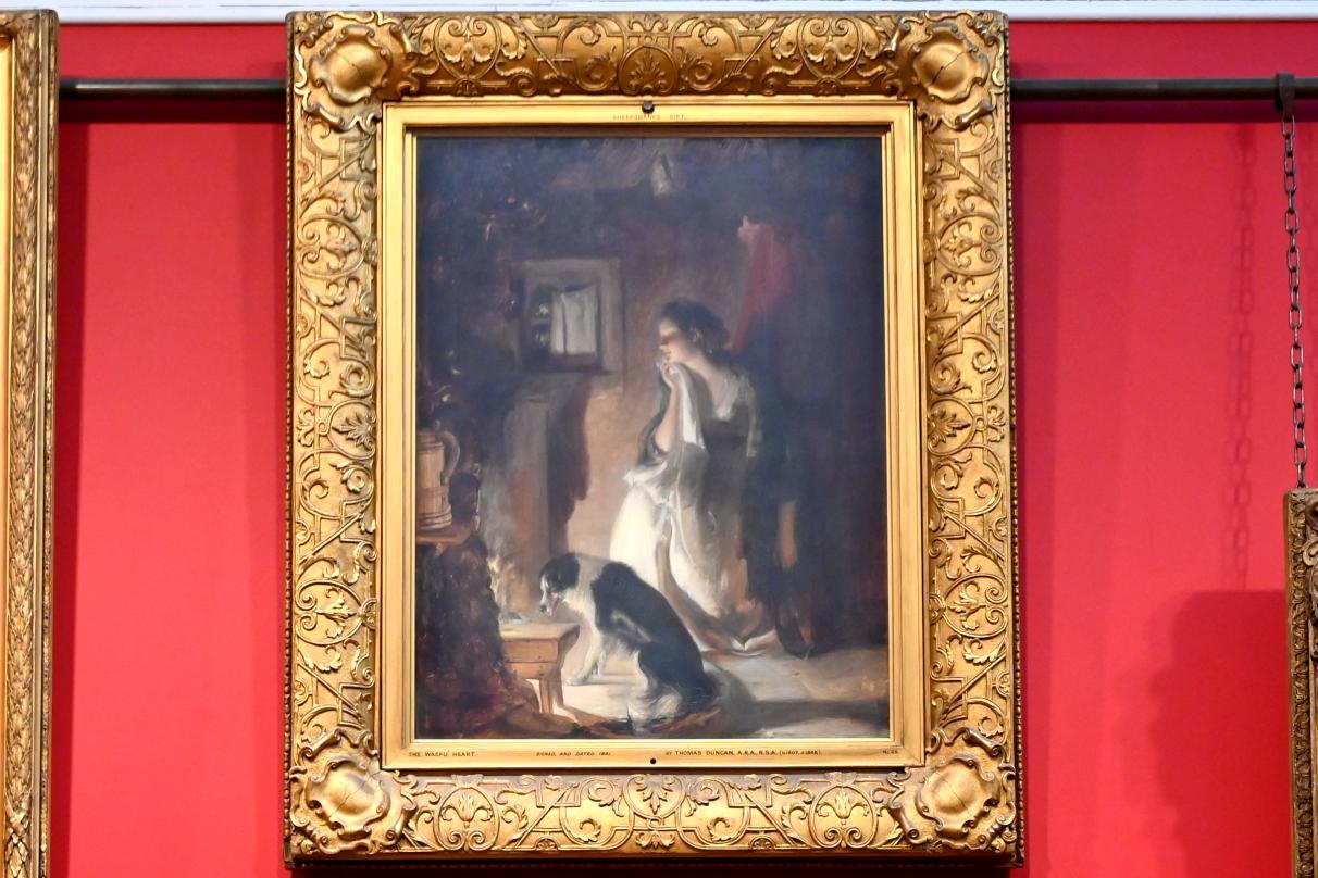 Thomas Duncan (1840–1841), Das Waefu' Herz, London, Victoria and Albert Museum, 2. Etage, Paintings, 1841