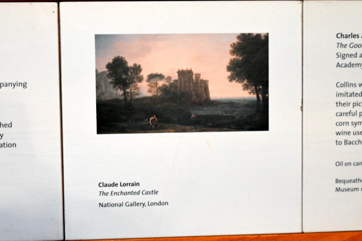 Francis Danby (1821–1840), The Enchanted Castle, London, Victoria and Albert Museum, 2. Etage, Paintings, vor 1841, Bild 3/3