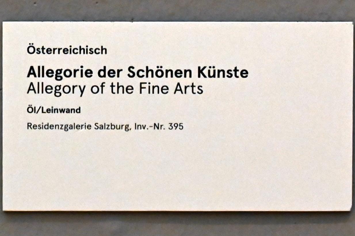 Allegorie der Schönen Künste, Salzburg, Salzburger Residenz, Residenzgalerie, Undatiert, Bild 2/3