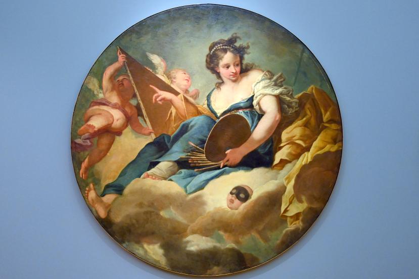 Peter Strudel (1692–1711), Die vier freien Künste: Allegorie der Malerei, Wien, Gartenpalais Schönborn, jetzt Salzburg, Salzburger Residenz, Residenzgalerie, um 1710–1712