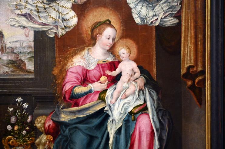 Kaspar Memberger der Ältere (1589), Maria mit Kind, Salzburg, Salzburger Residenz, Residenzgalerie, 1589, Bild 2/3