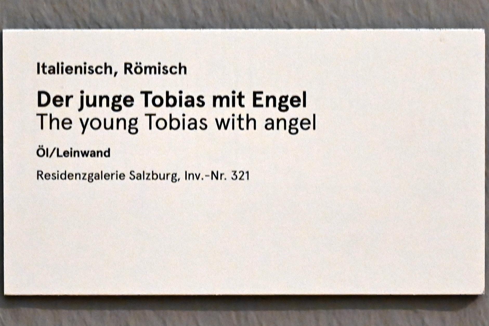 Der junge Tobias mit Engel, Salzburg, Salzburger Residenz, Residenzgalerie, Undatiert, Bild 2/2