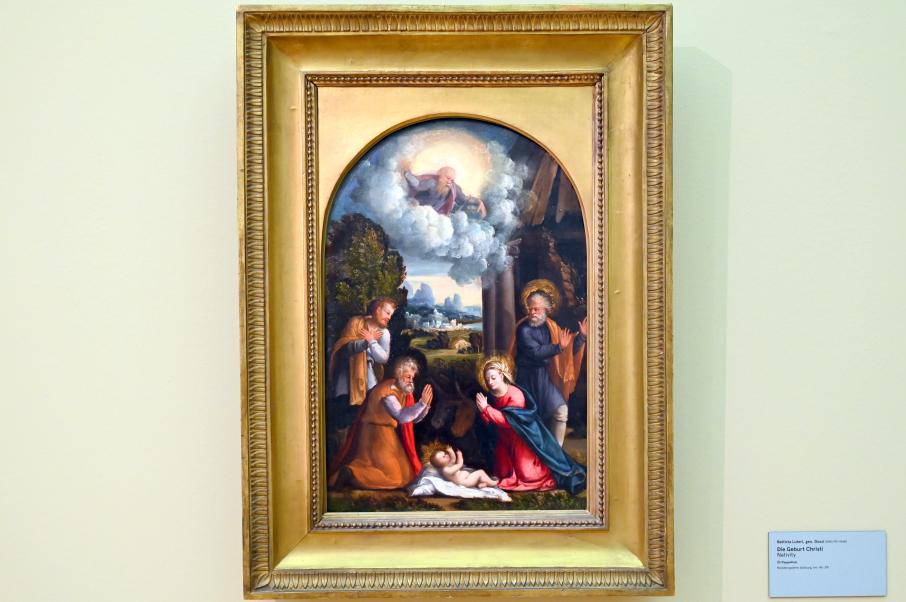 Battista Dossi (Battista de Luteri) (1535): Die Geburt Christi, Undatiert