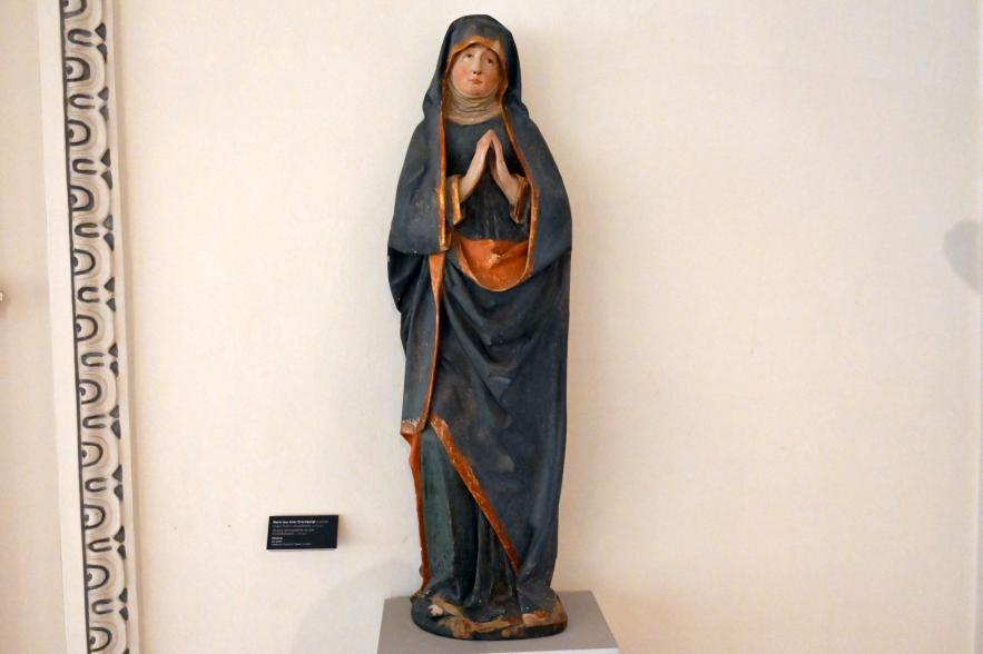 Maria (aus einer Kreuzigung), Salzburg, Dommuseum Salzburg, um 1475–1500