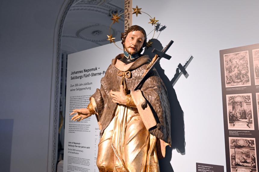 Johann Paterer (1785), Hl. Johannes Nepomuk, Salzburg, Dommuseum Salzburg, 18. Jhd., Bild 2/3