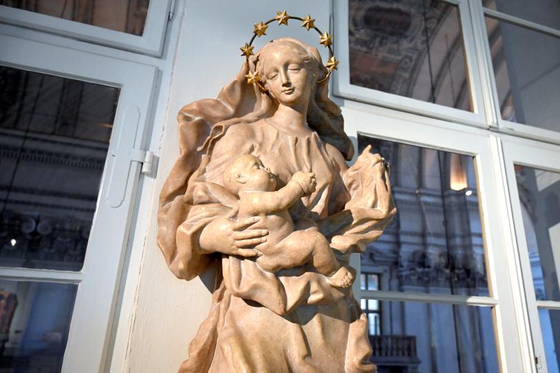 Matthias Wilhelm Weißenkirchner (1726), Madonna mit Kind, Salzburg, Kajetanerkirche, jetzt Salzburg, Dommuseum Salzburg, 1726, Bild 2/3
