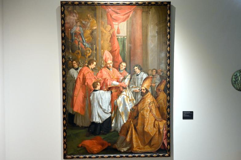 Frans II. de Neve (1672), Bischofsweihe des hl. Virgil, Salzburg, Salzburger Dom Hl. Rupert und H. Virgil, jetzt Salzburg, Dommuseum Salzburg, 1672