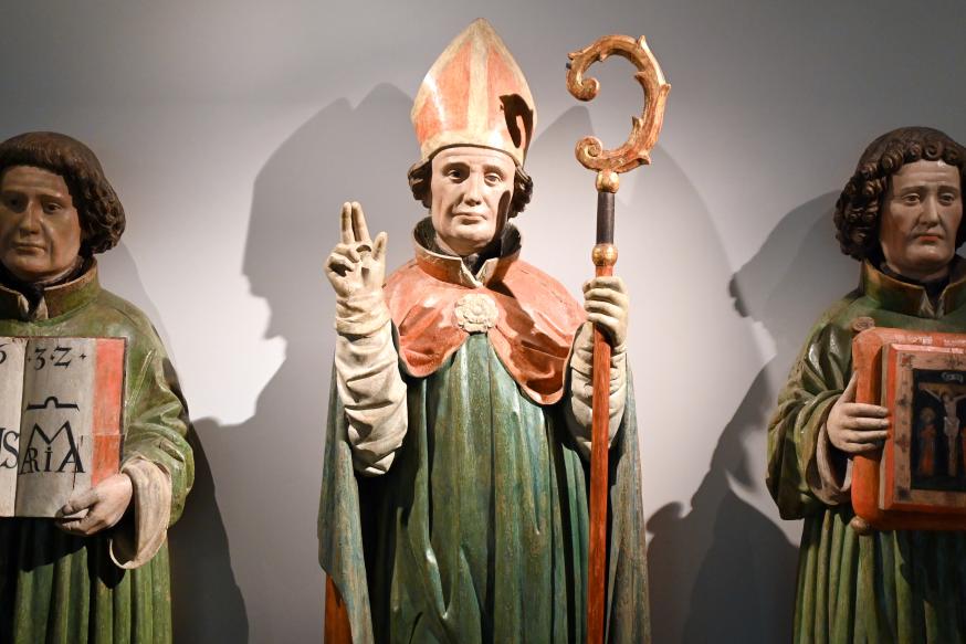 Hl. Rupert, Salzburg, Salzburger Dom Hl. Rupert und H. Virgil, jetzt Salzburg, Dommuseum Salzburg, um 1440