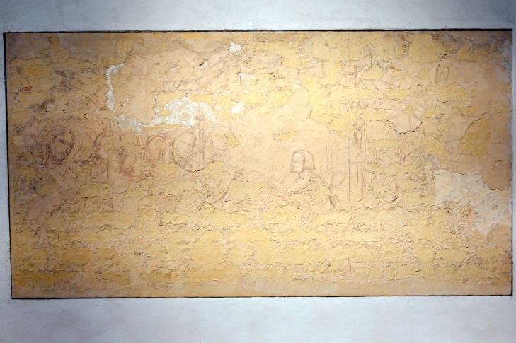 Vorzeichnungen der Fresken mit Szenen aus dem Alten und Neuen Testament, Mezzaratta, Chiesa di Santa Apollonia (Santa Maria), jetzt Bologna, Pinacoteca Nazionale, Saal 7, 1338–1380, Bild 8/14