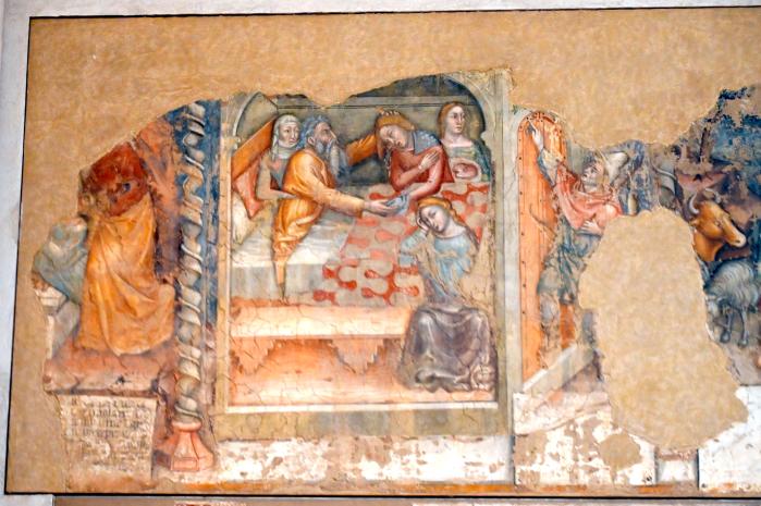 Fresken mit Szenen aus dem Alten und Neuen Testament, Mezzaratta, Chiesa di Santa Apollonia (Santa Maria), jetzt Bologna, Pinacoteca Nazionale, Saal 8, 1338–1380, Bild 11/33