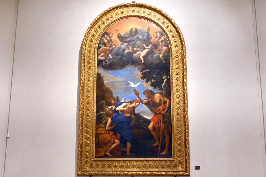 Francesco Albani (1599–1655), Taufe Christi, Bologna, Chiesa di San Giorgio in Poggiale, jetzt Bologna, Pinacoteca Nazionale, Saal 29, 1619–1621