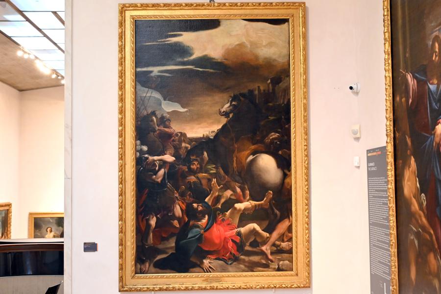 Ludovico Carracci (1582–1616), Die Bekehrung des Paulus, Bologna, Basilica di San Francesco, jetzt Bologna, Pinacoteca Nazionale, Saal 23, 1587–1588