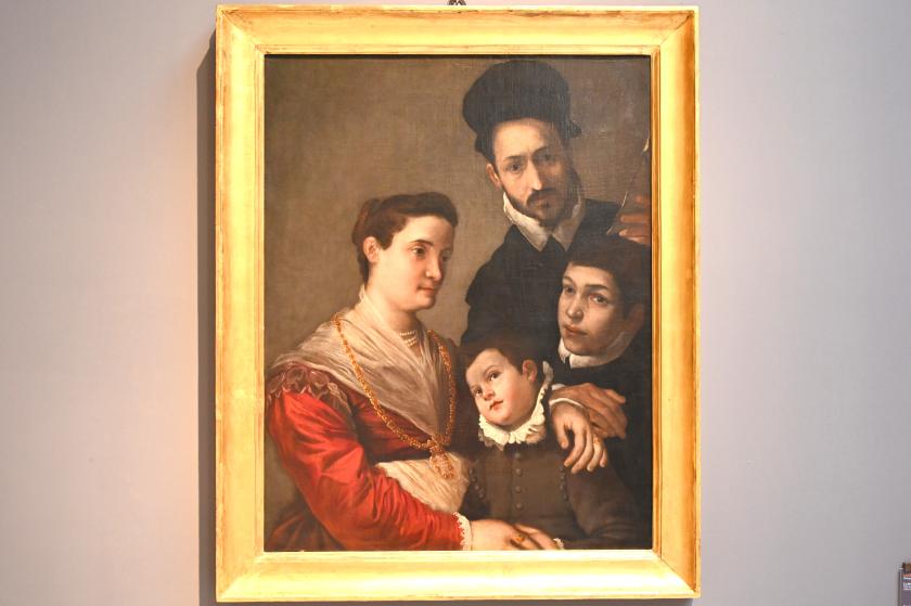 Ludovico Carracci (1582–1616), Die Familie Tacconi, Bologna, Pinacoteca Nazionale, Saal 23, 1589–1590