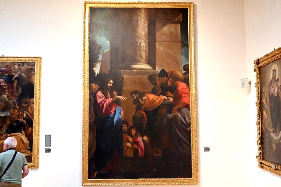Ludovico Carracci (1582–1616), Berufung des Apostels Matthäus, Bologna, Chiesa de' Mendicanti S. Maria della Pietà, jetzt Bologna, Pinacoteca Nazionale, Saal 23, 1605–1609