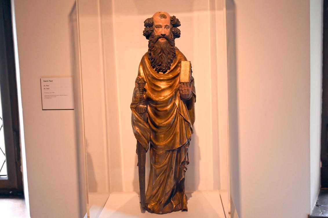 Heiliger Paulus, Straßburg, Musée de l’Œuvre Notre-Dame (Frauenhausmuseum), um 1390