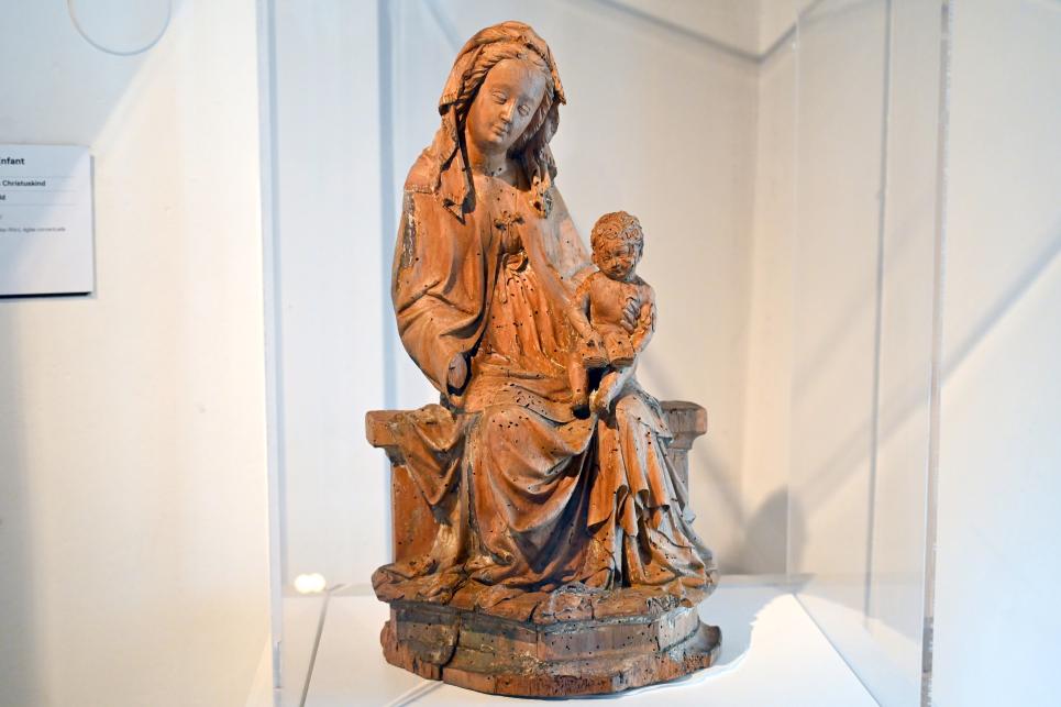 Maria mit Kind, Straßburg, Musée de l’Œuvre Notre-Dame (Frauenhausmuseum), um 1430, Bild 2/3